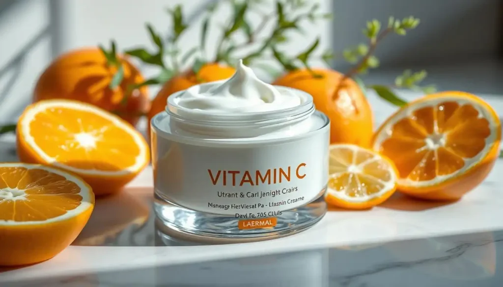 أهمية فيتامين سي للبشرة واستخدام كريمات غنية بفيتامين سي