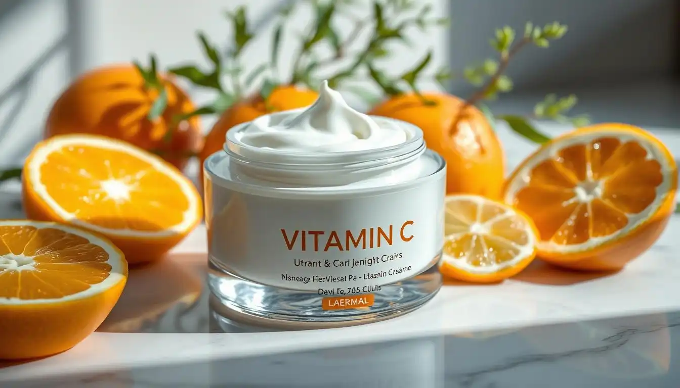 كريمات غنية بفيتامين سي