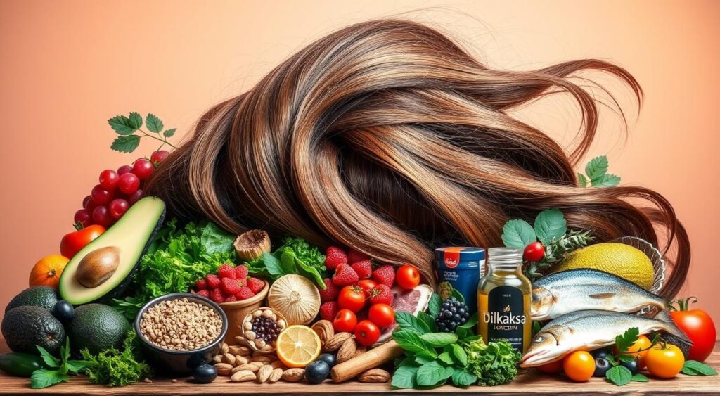 التغذية السليمة وصحة الشعر