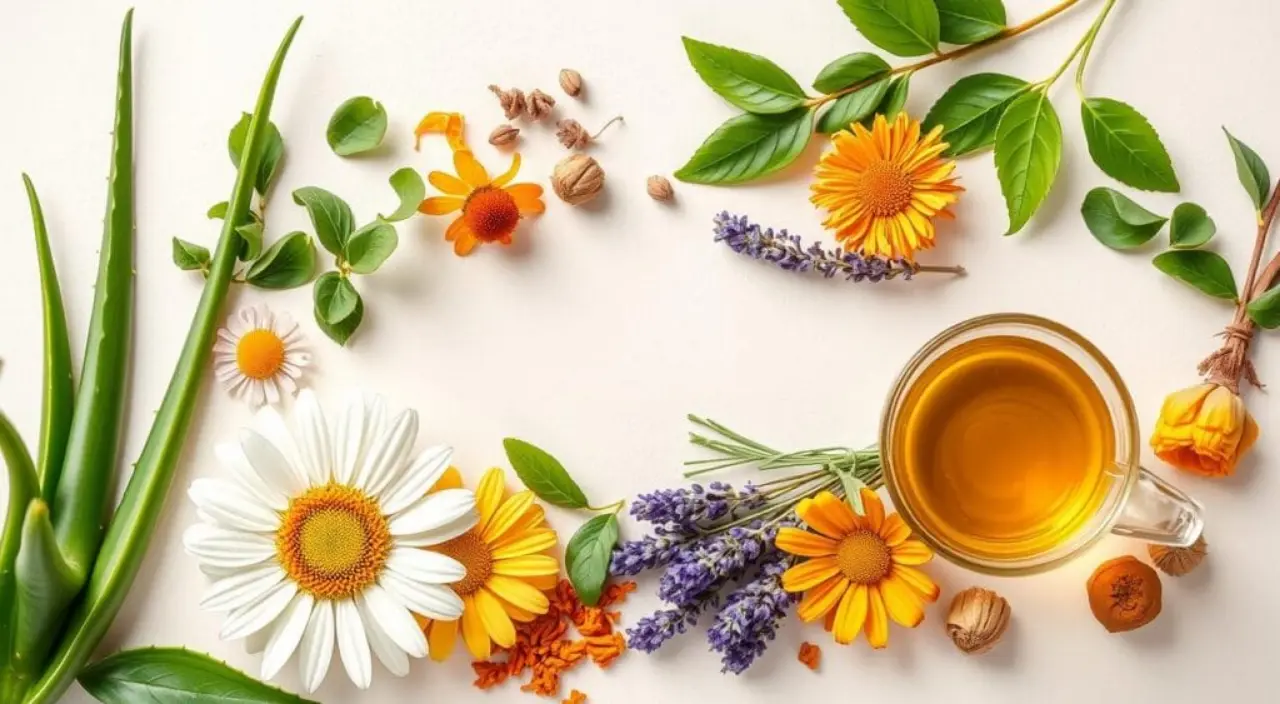 أفضل الأعشاب للبشرة