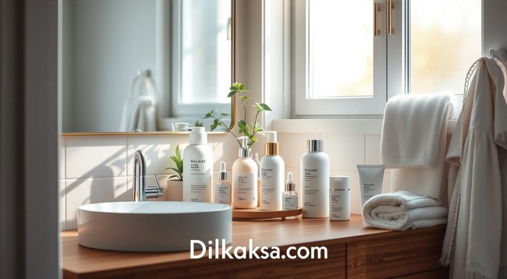 روتين العناية بالبشرة