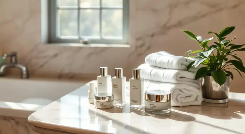 روتين العناية بالبشرة