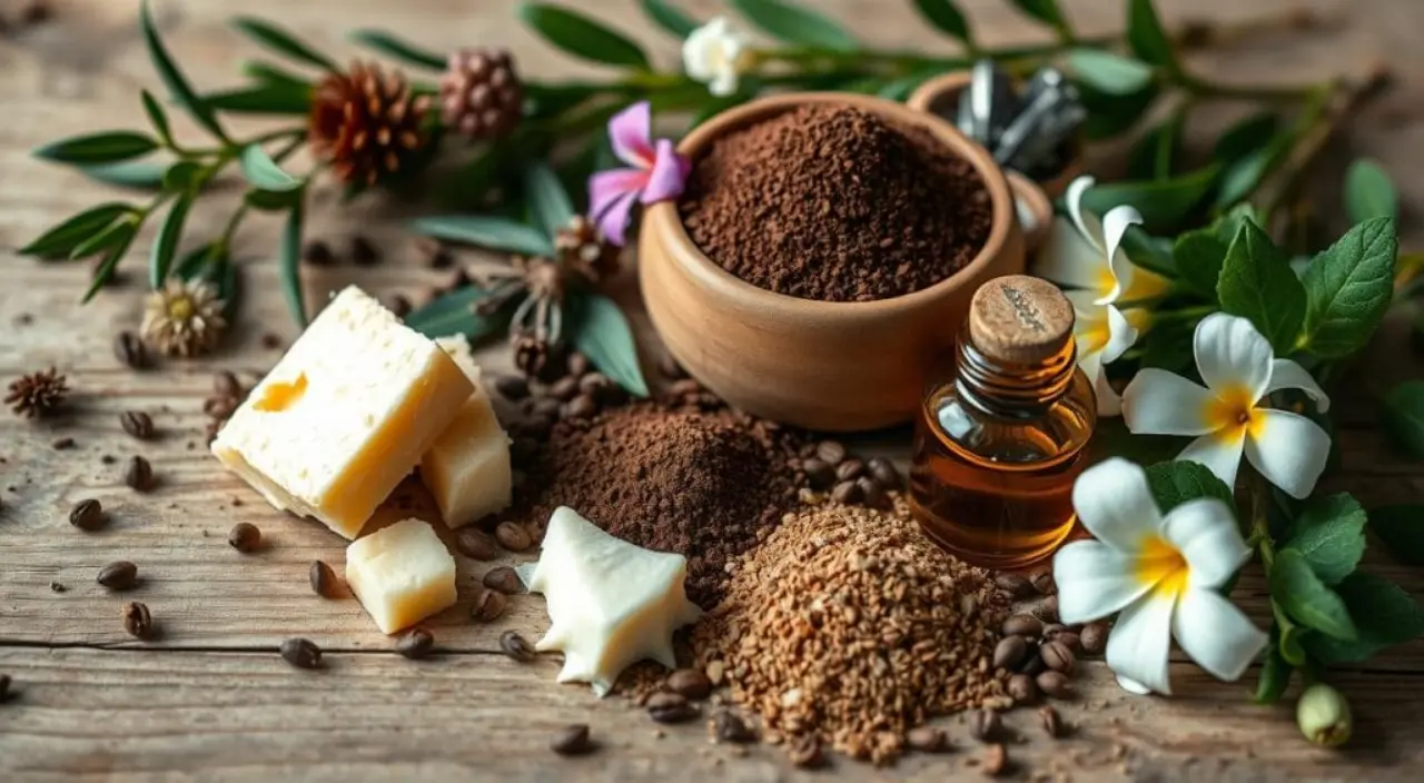 الدلكة السودانية | دليل شامل للحصول على بشرة صحية 3 مكونات الدلكة السودانية الطبيعية