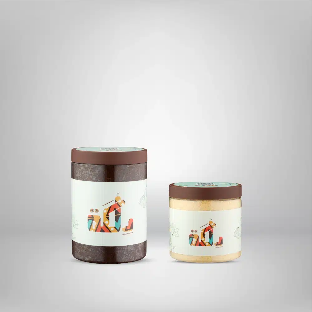 بكج التفتيح والتبييض 2 دلكة سوداء ودلكة بيضاء من بكج التفتيح