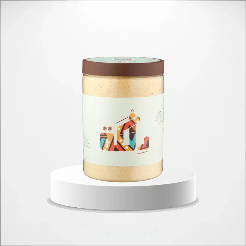 دلكة سودانية بيضاء نص كيلو (500G) 1 دلكة سودانية بيضاء