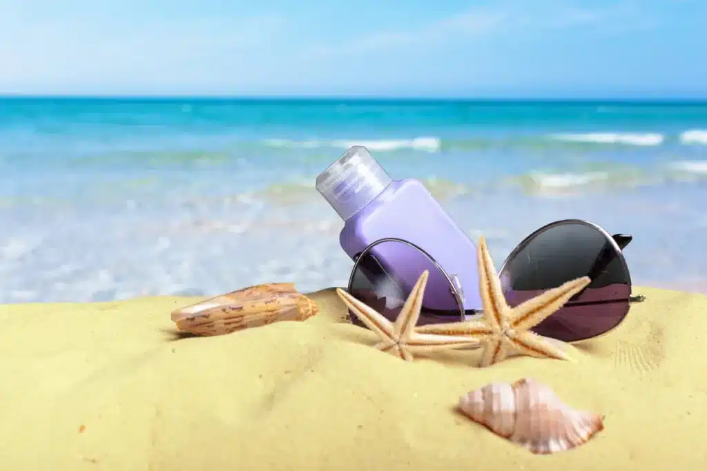 العناية بالبشرة في الصيف