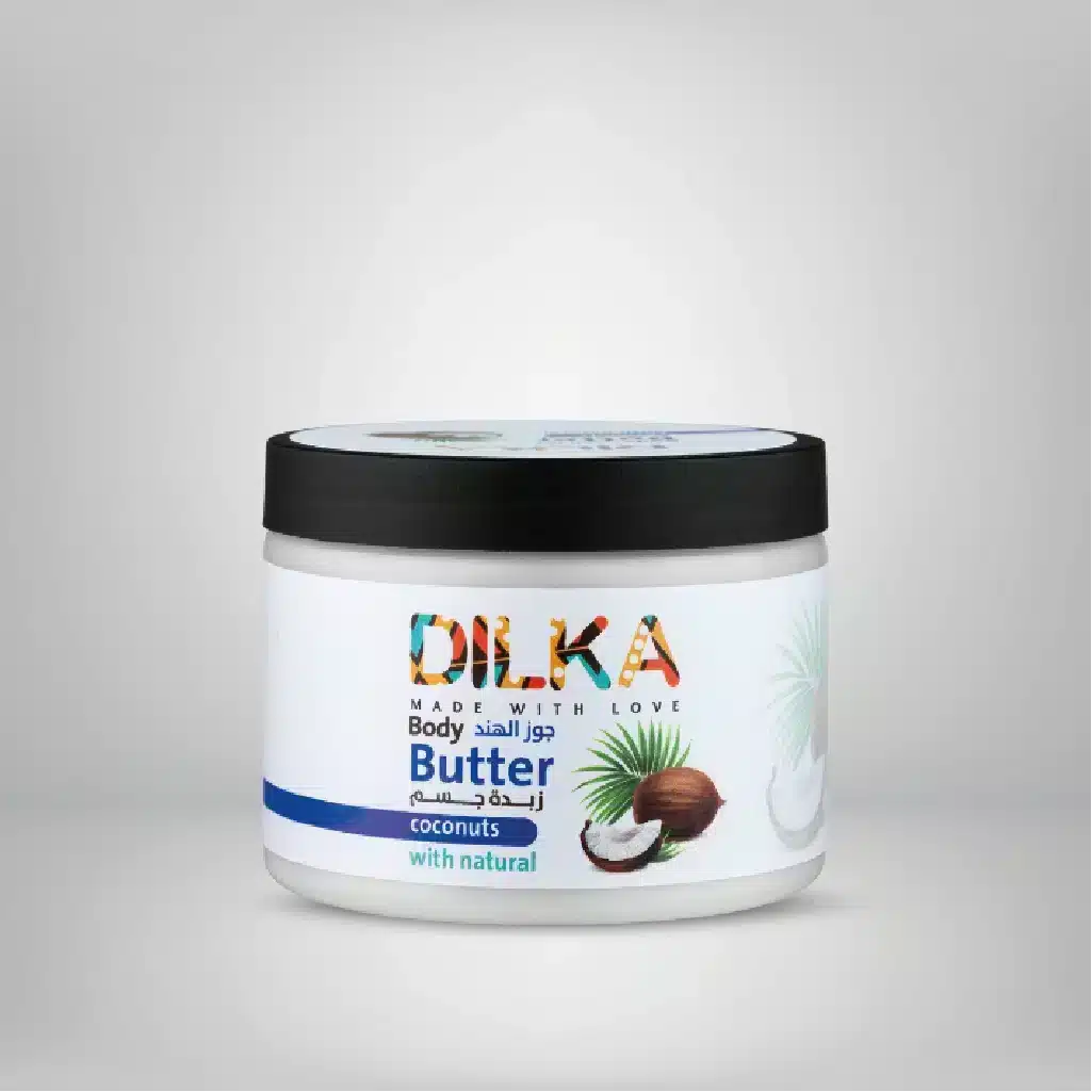 زبدة جوز الهند الطبيعية للجسم والشعر 1 زبدة جوز الهند للجسم والشعر