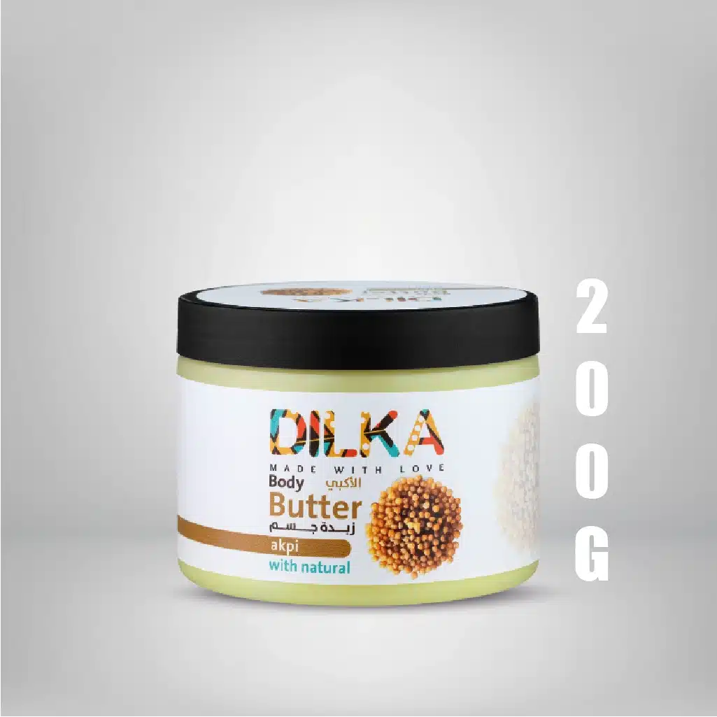 زبدة الاكبي لشد البشرة وتغذية الشعر 2 زبدة الاكبي 200 جرام من دلكة