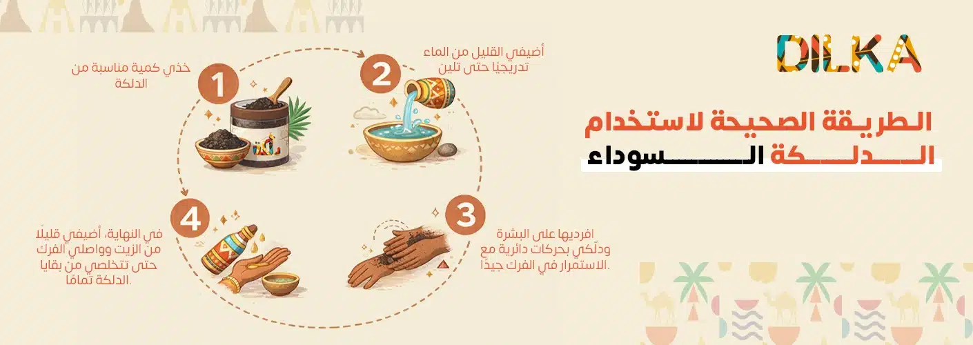 طريقة استخدام الدلكة السودانية